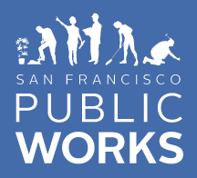 SF public works logo